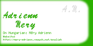 adrienn mery business card