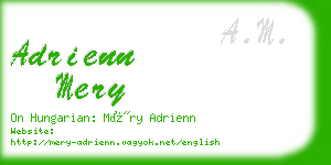 adrienn mery business card